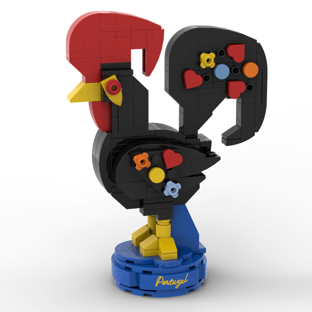 La Briquette O Galo de Barcelos lego jeux de construction portugal
