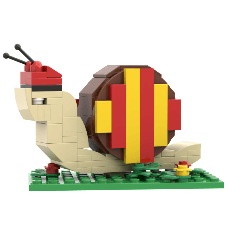 El Cargol Català (LBQ6602) - L'escargot catalan | La Briquette ®