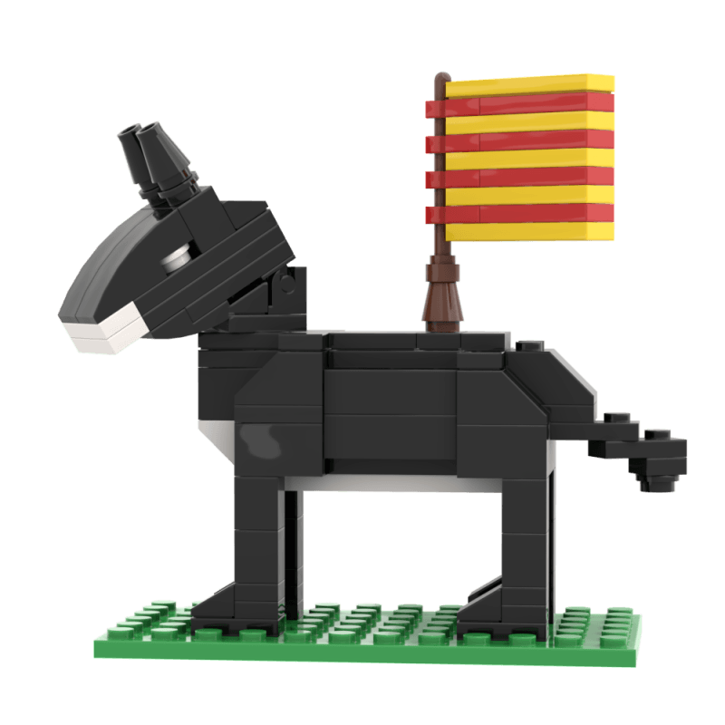 El burro català (LBQ6601) - L'âne catalan | La Briquette ®