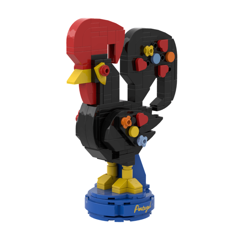 O Galo de Barcelos (LBQ35101) - Le Coq de Barcelos | La Briquette ®